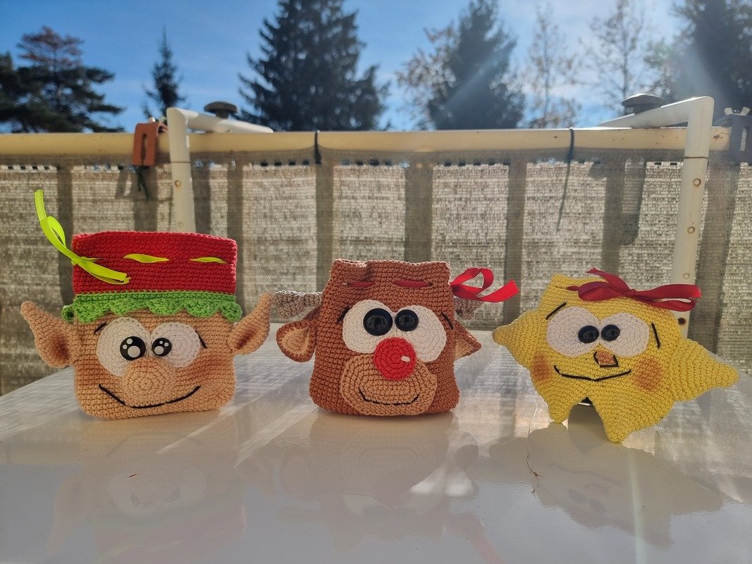 Häkelanleitung Christmas Bag`s 1.0