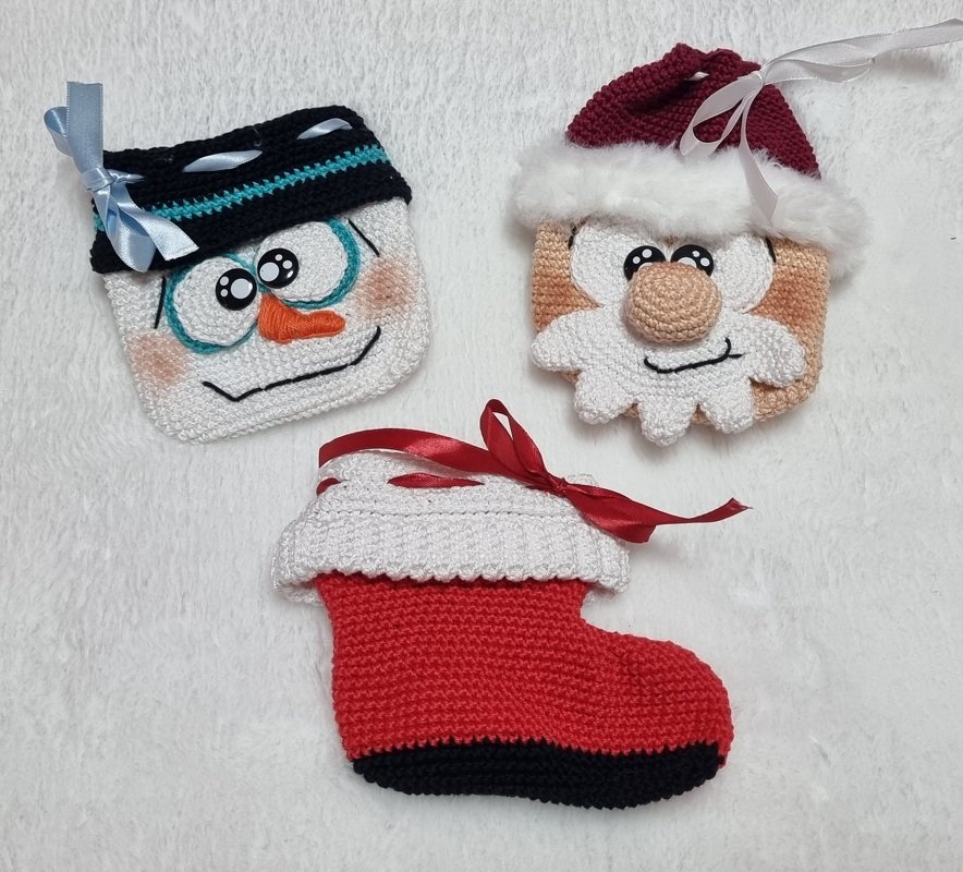 Häkelanleitung Christmas Bag`s 2.0