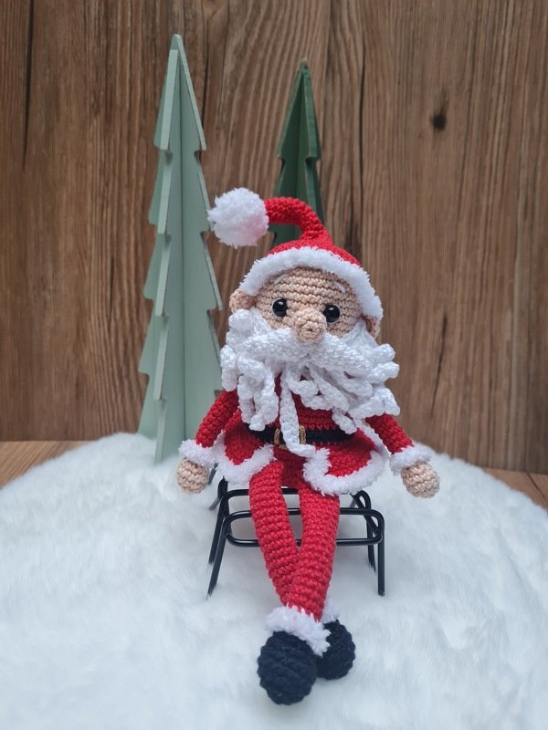 Mr. SANTA - Crochet pattern Santa Claus