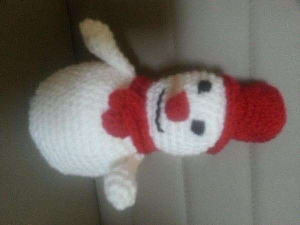 Amigurumi Schneemann - PDF und Video Häkelanleitung Kostenlos