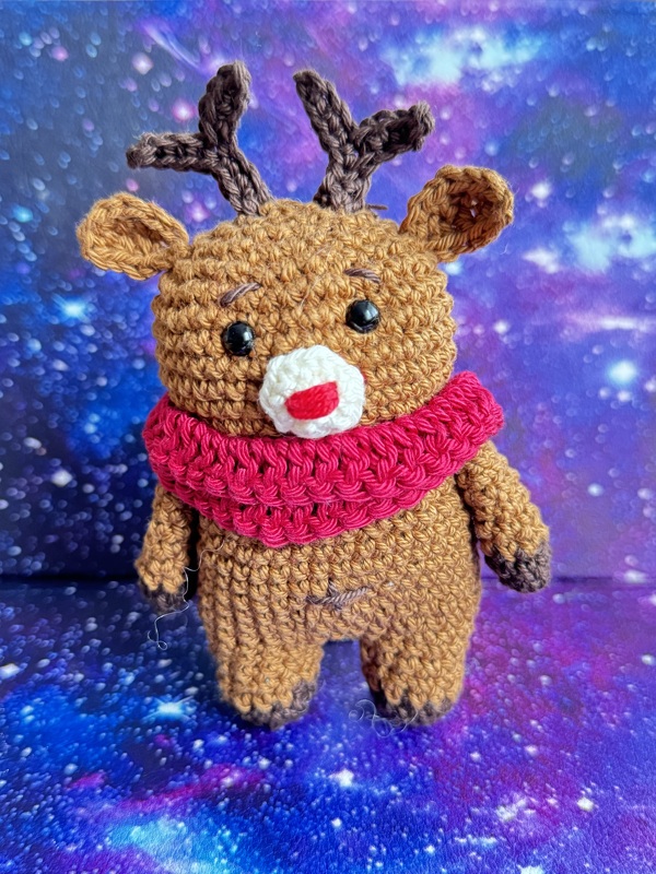 Häkelanleitung Kleines Rentier