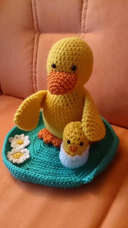 Häkelanleitung Ente - Daggi