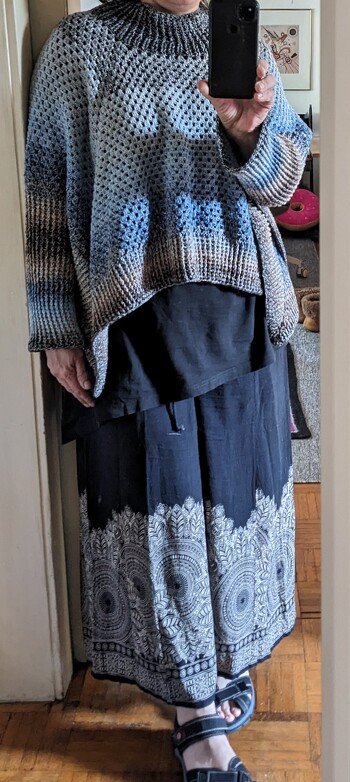 Häkelanleitung Ponchulli 