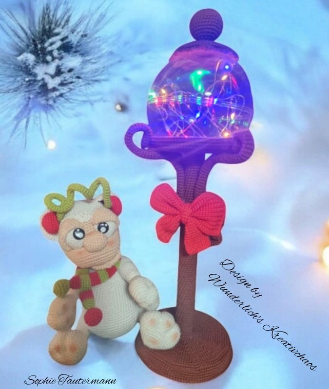 Häkelanleitung Henry im Eisbärkostüm