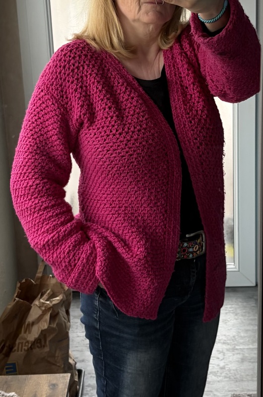 Häkelanleitung Cardigan Mina