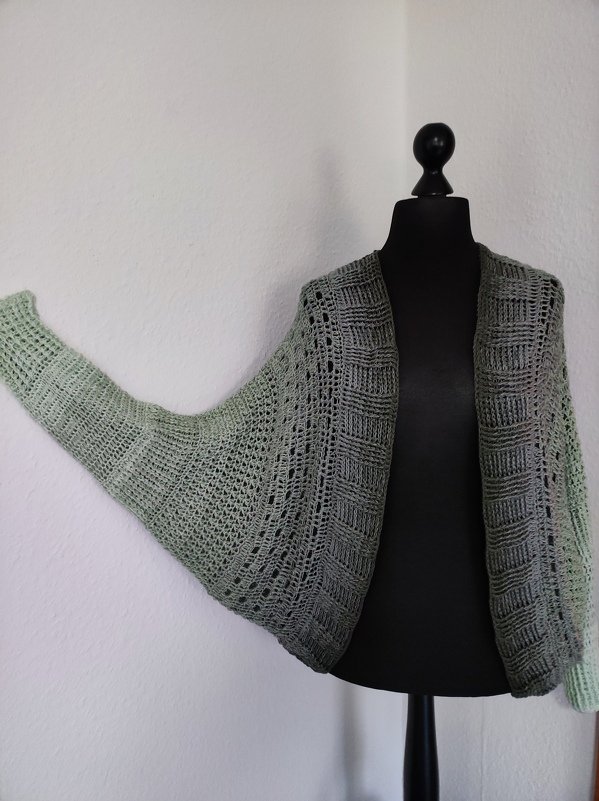 Häkelanleitung Cardigan - Jacke "SOFT ROSE"