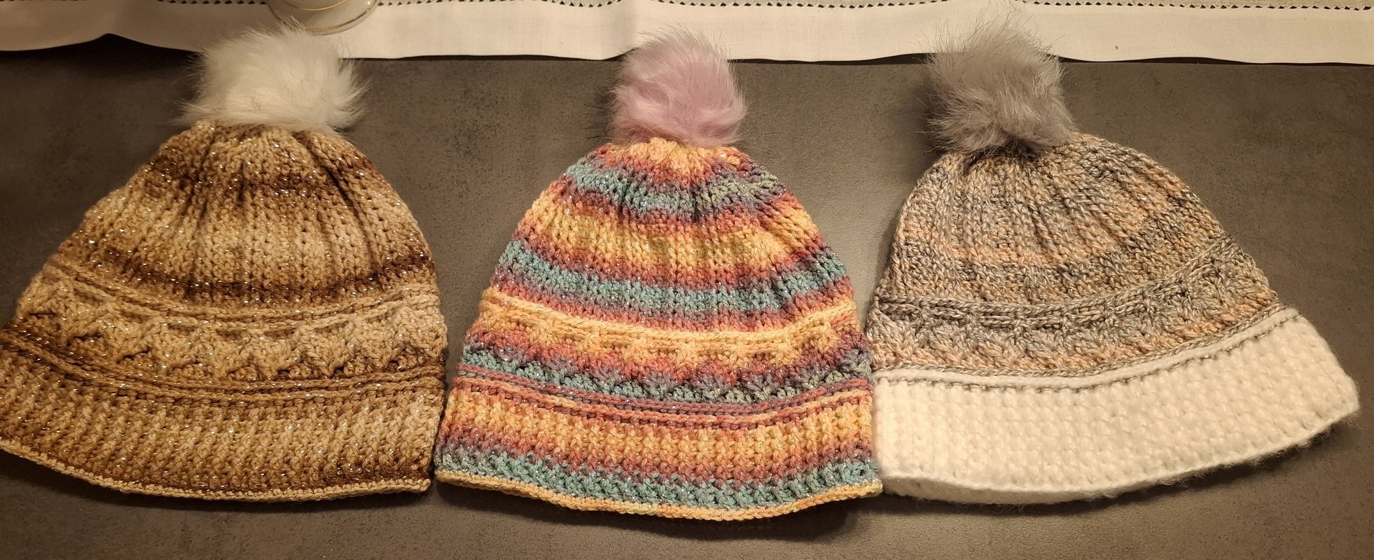 Häkelanleitung Mütze oder Stirnband "Cäsar" Damen oder Herren