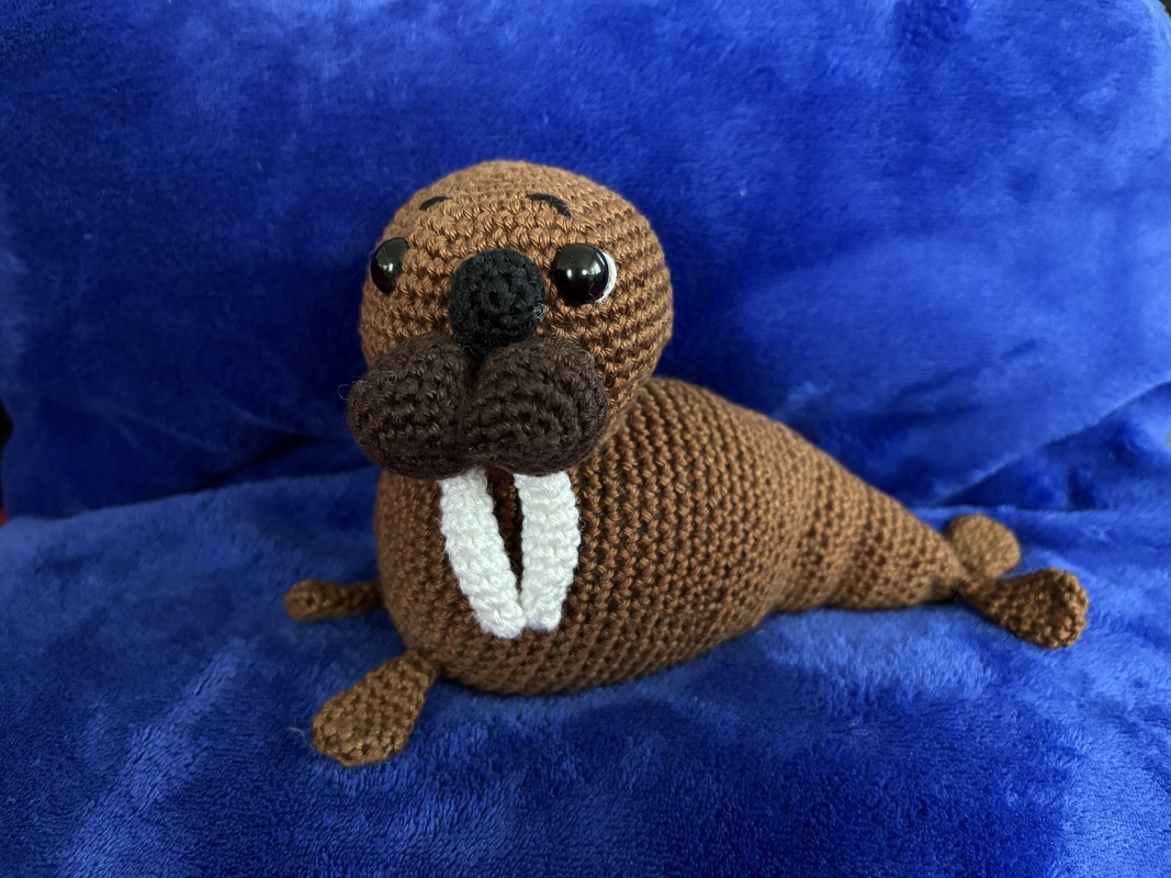 Häkelanleitung Walross Waldemar