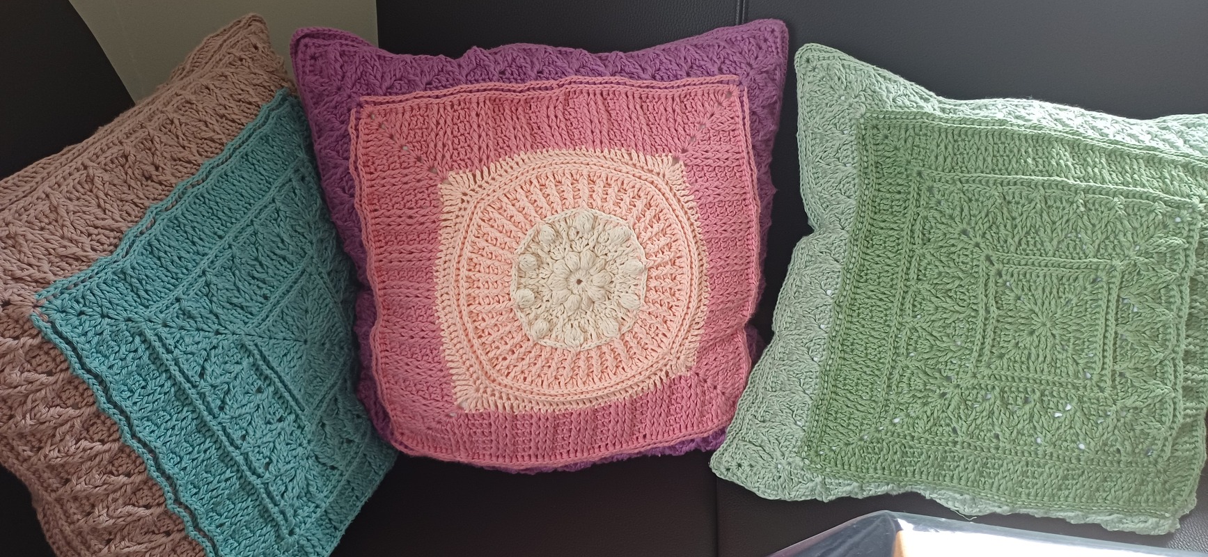 Häkelanleitung Kissen/ Kissenbezug "Magic" - 2er Set