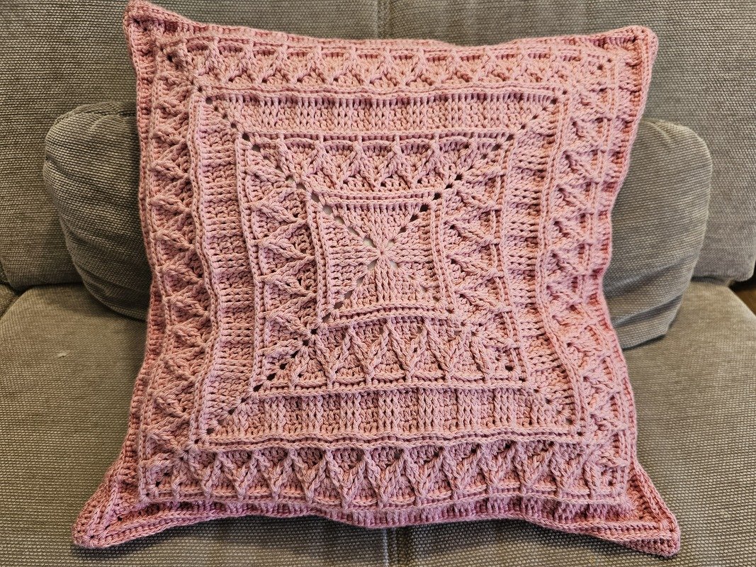 Häkelanleitung Kissen/ Kissenbezug "Magic" - 2er Set