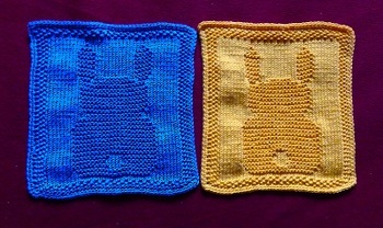 Vielen Dank für diese kostenlose Anleitung, liebe Mona! Meine Hasi's waren schnell gestrickt.