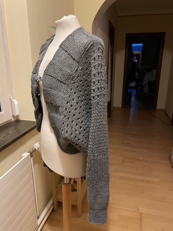 Häkelanleitung Cardigan/Jacke "SANDSTORM"