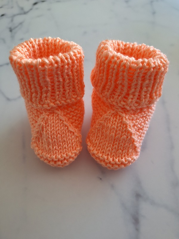 Strickanleitung - Erstlings Babyschühchen