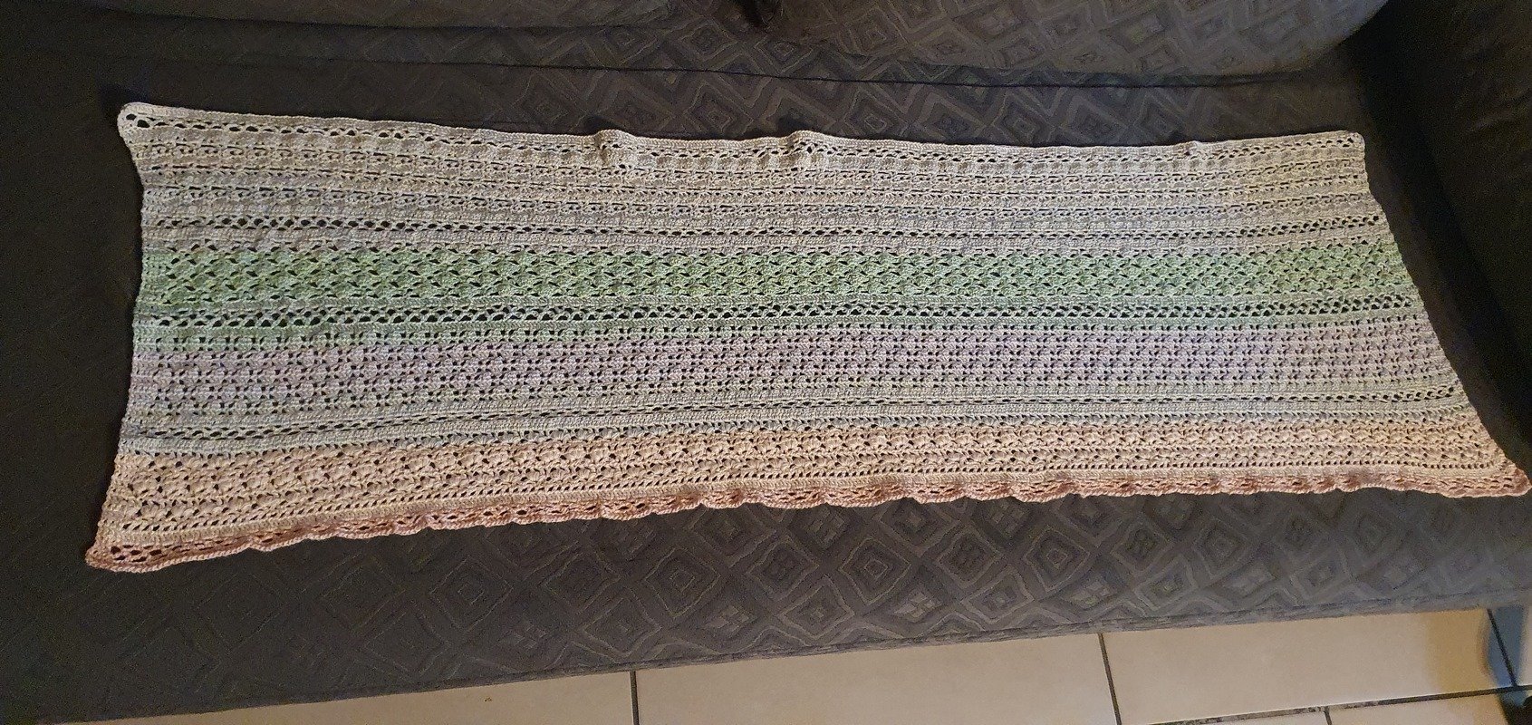 Häkelanleitung Stola Rosia