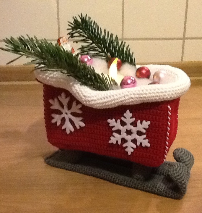 Renntinchen mit Schlitten