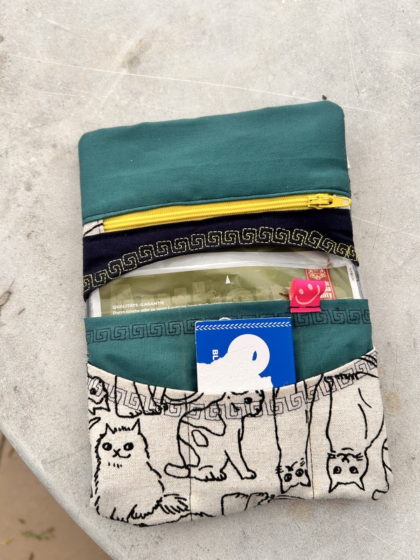 Digitale Nähanleitung Tabaktasche Tibro und Schnittmuster PDF