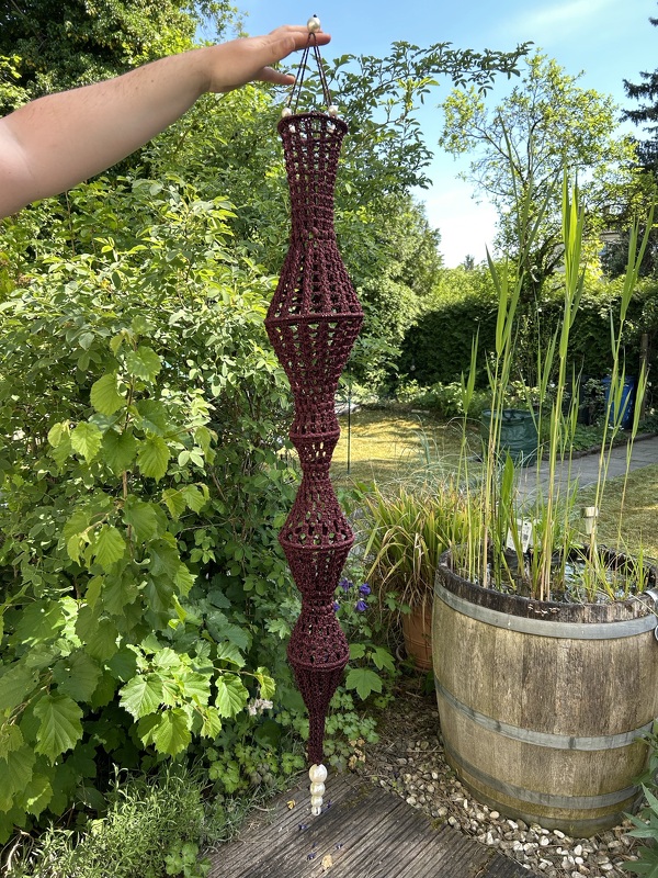 Lampion "coffee" Häkelanleitung