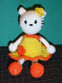 Anleitung Minka Amigurumi Kätzchen Spielzeug