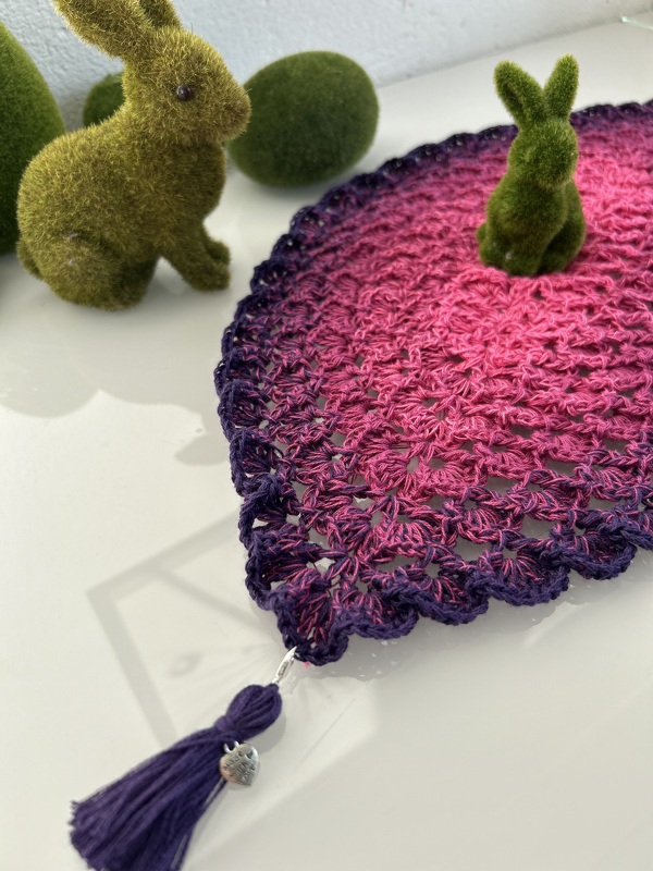 Häkelanleitung Tischläufer Laudi