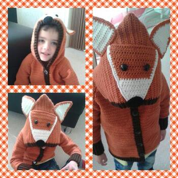 Diese Jacke ist der Hammer! Ich liebe sie und mein kleiner auch! Gestern fertiggestellt. Ein Projekt dass mir richtig Spaß gemacht hat!