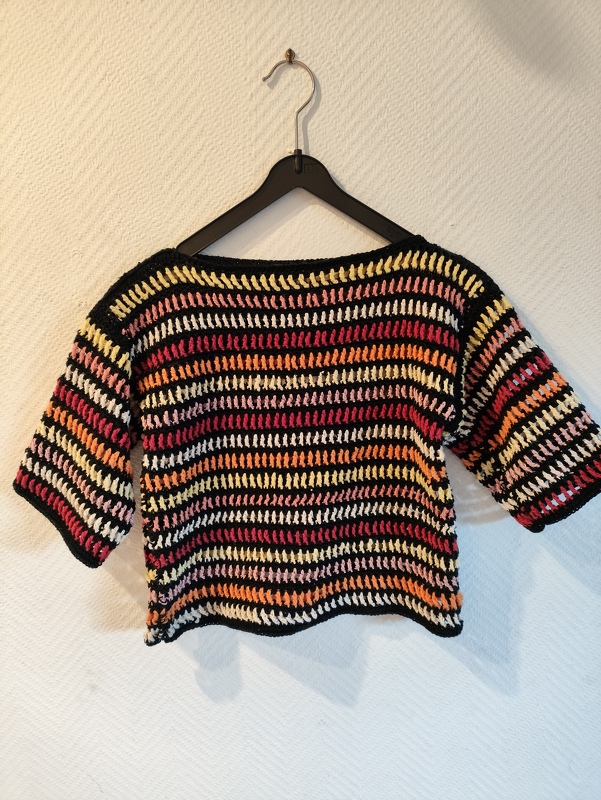 Fröhliches Häkelshirt "RINGELPIEZ" | variabel | 10 Größen