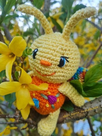 Ich habe Marie mit Baumwolle testgehäkelt und auch mit NS 2,5 bekommt man ein super süßes Ergebnis❣️🥰