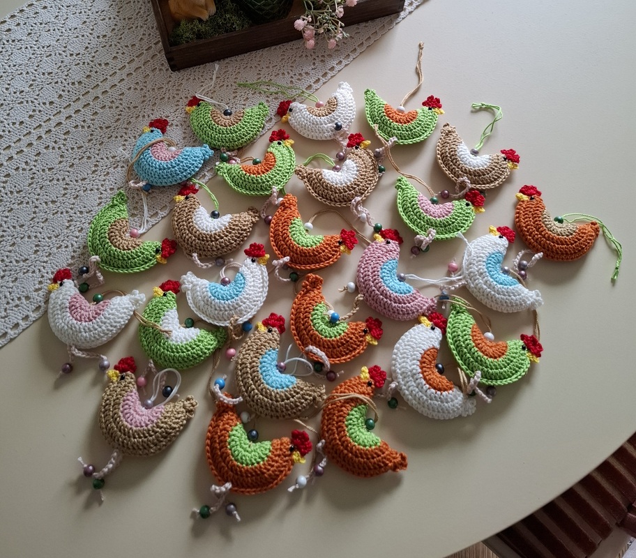 Huhn Häkelanleitung  *Carolines Welt*