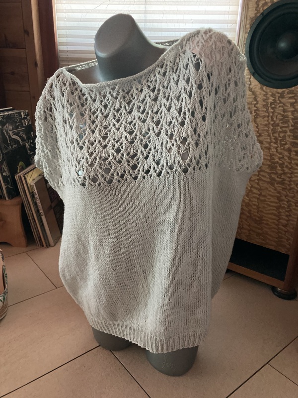Knitting Pattern for Summer Top | Knit Top MonteNegro #1