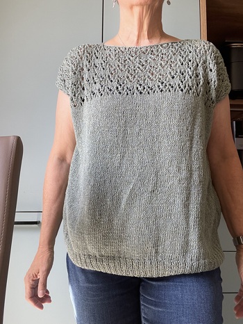 Mit der Strickschrift bin ich sehr gut zurecht gekommen. Hat Spaß gemacht.