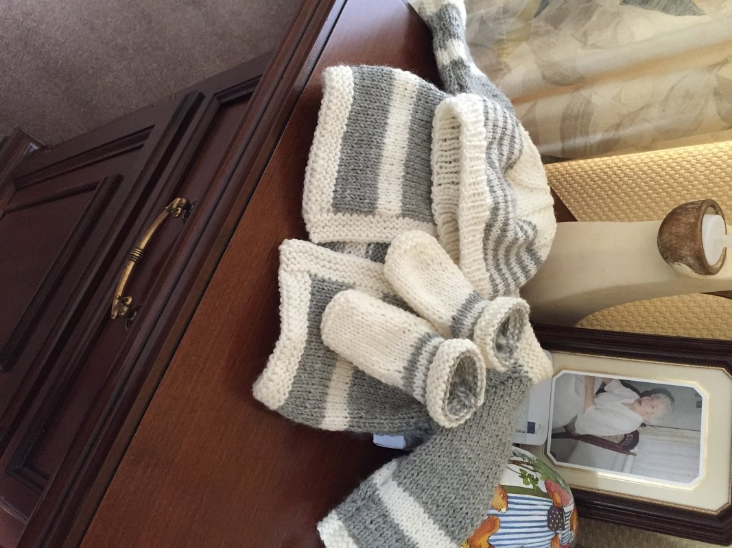 Babyset &quot;Leonie&quot; - Jacke und Mütze