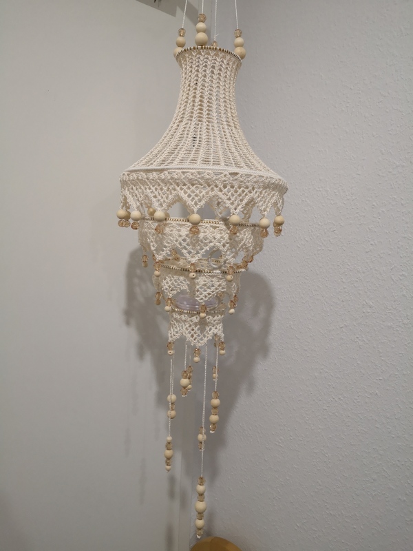 Häkelanleitung Lampion "boho chic"