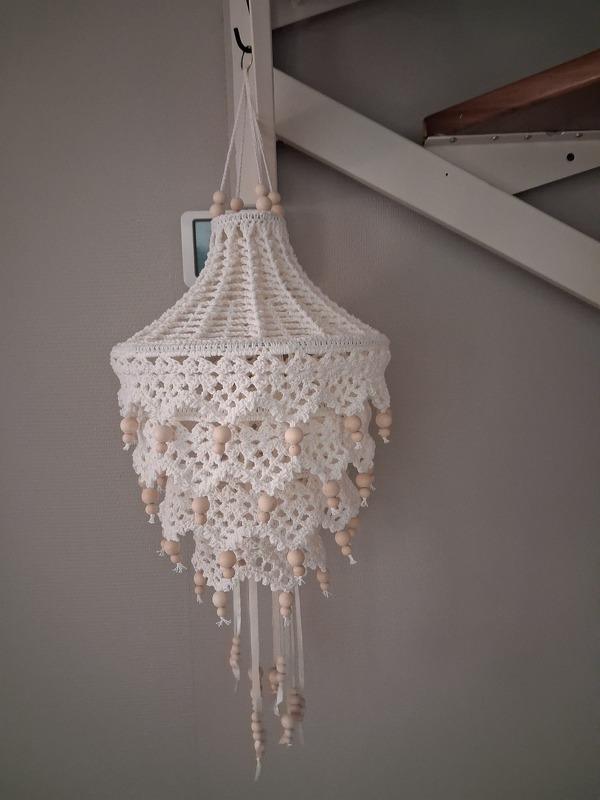 Häkelanleitung Lampion "boho chic"