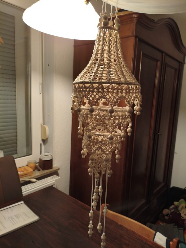 Häkelanleitung Lampion &quot;boho chic&quot;