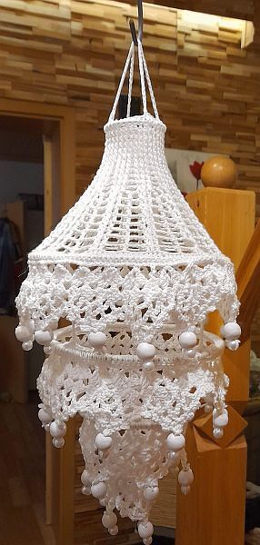 Häkelanleitung Lampion "boho chic"