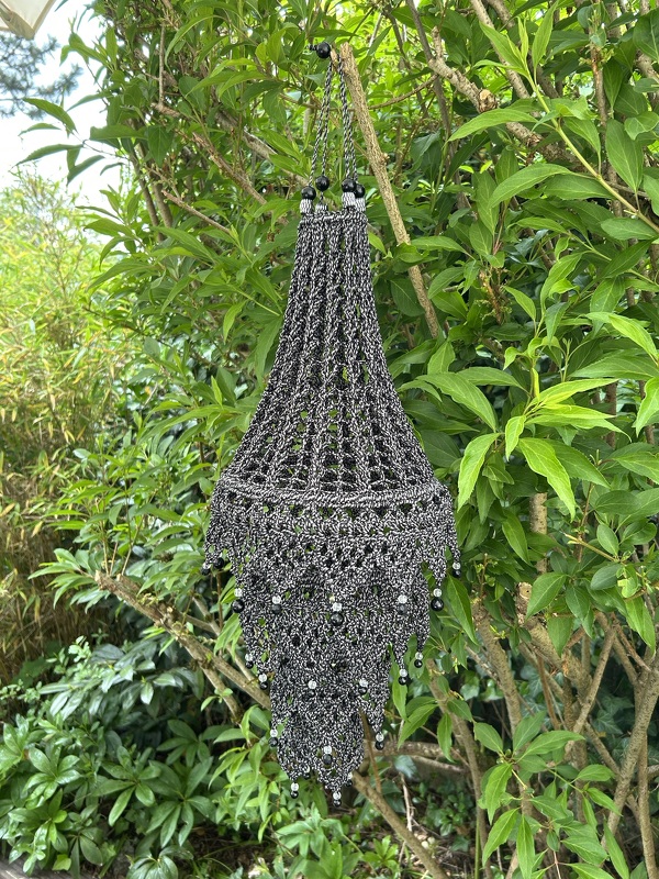 Häkelanleitung Lampion "boho chic"