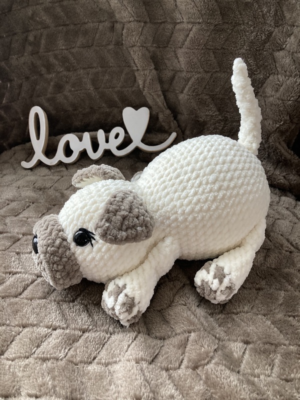 Bulldogge Betty Häkelanleitung