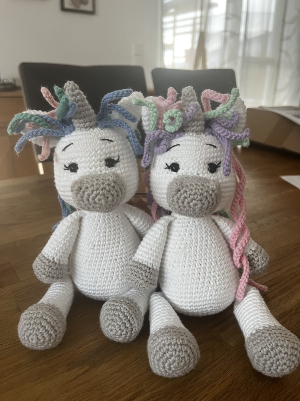 Einhorn Bounty häkeln - Häkelanleitung Anfänger Deutsch