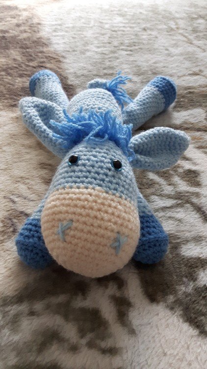 Donkey Ruda Amigurumi Crochet Pattern 