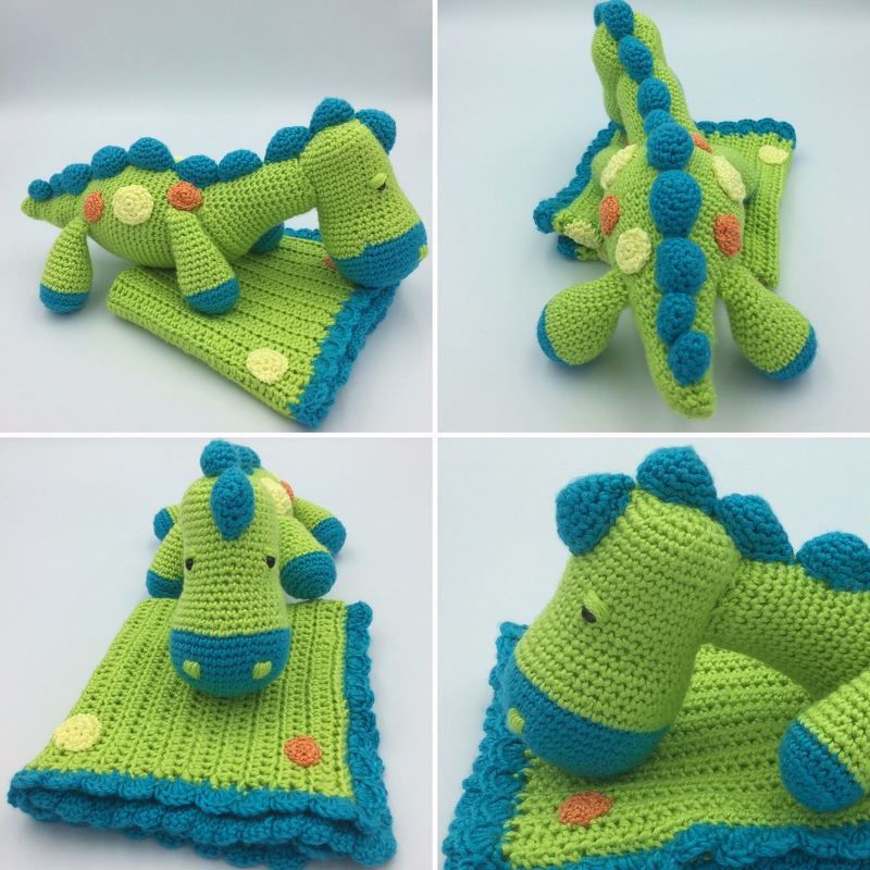 My Friend Dinosaur Dino Amigurumi Crochet Pattern