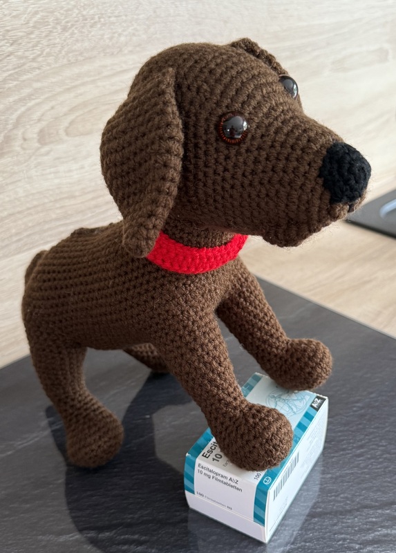 Labrador Puppy - crochet pattern by NiggyArts