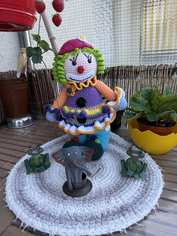 Clowns &amp; Jonglierbälle Häkeln