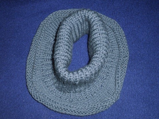 Strickanleitung Schalkragen im Vollpatent 