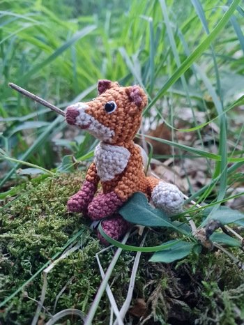 Die Anleitung ist toll und das Ergebnis zauberhaft 🧡🦊🧡