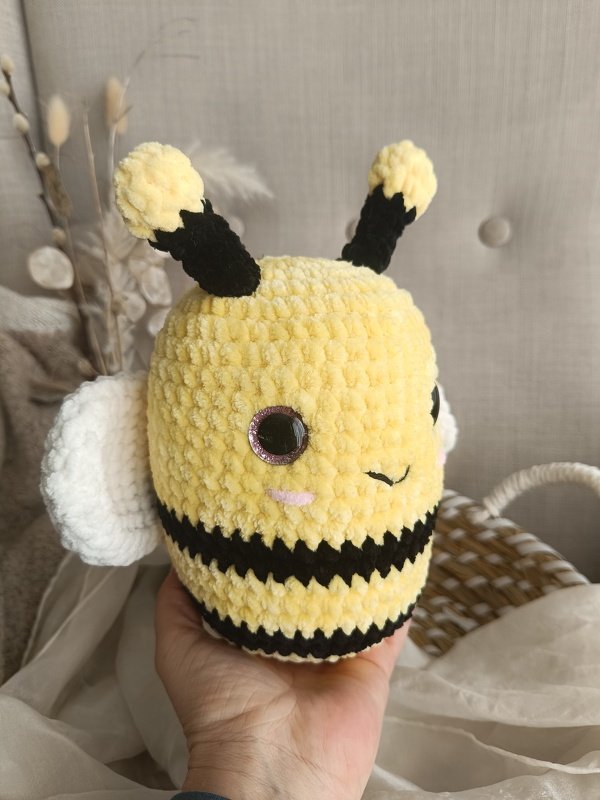 Häkelanleitung- Biene- Hummel- Pattern- PDF