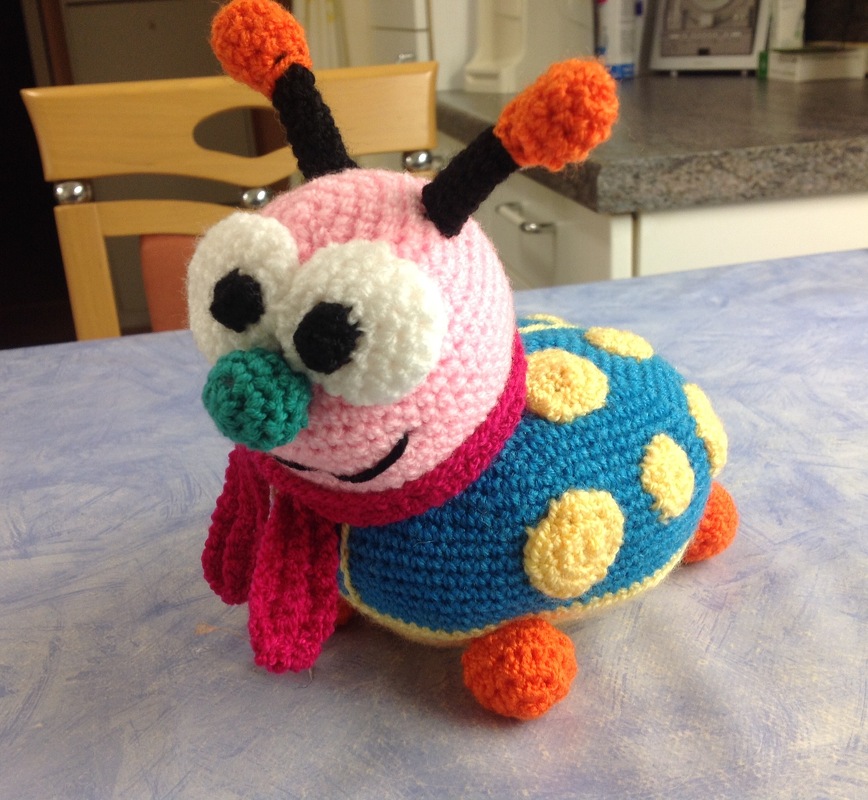 Glückskäfer - Häkelanleitung von Diana´s kleiner Häkelshop