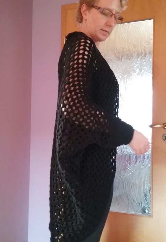 Häkelanleitung Jacke - stylisch und gemütlich zugleich -