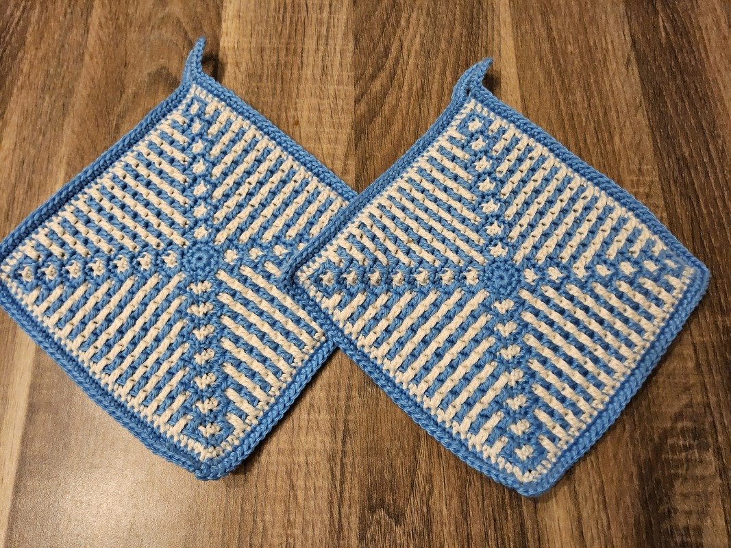 Topflappen Mosaikspaß