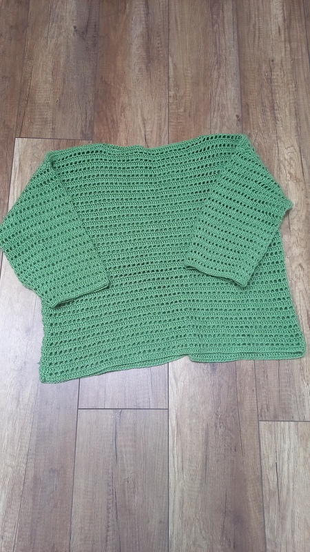 Pullover Strandliebe häkeln Häkelpullover