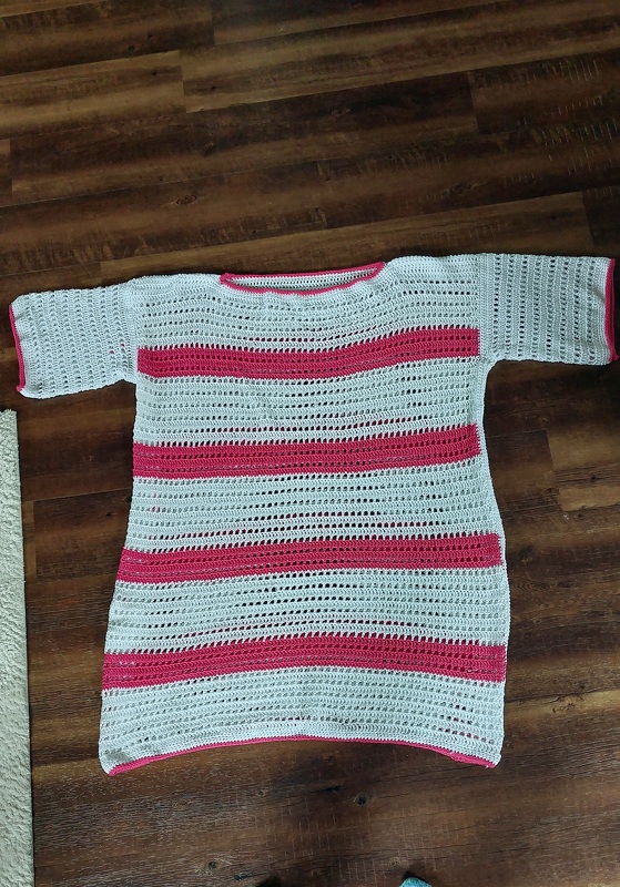 Pullover Strandliebe häkeln Häkelpullover