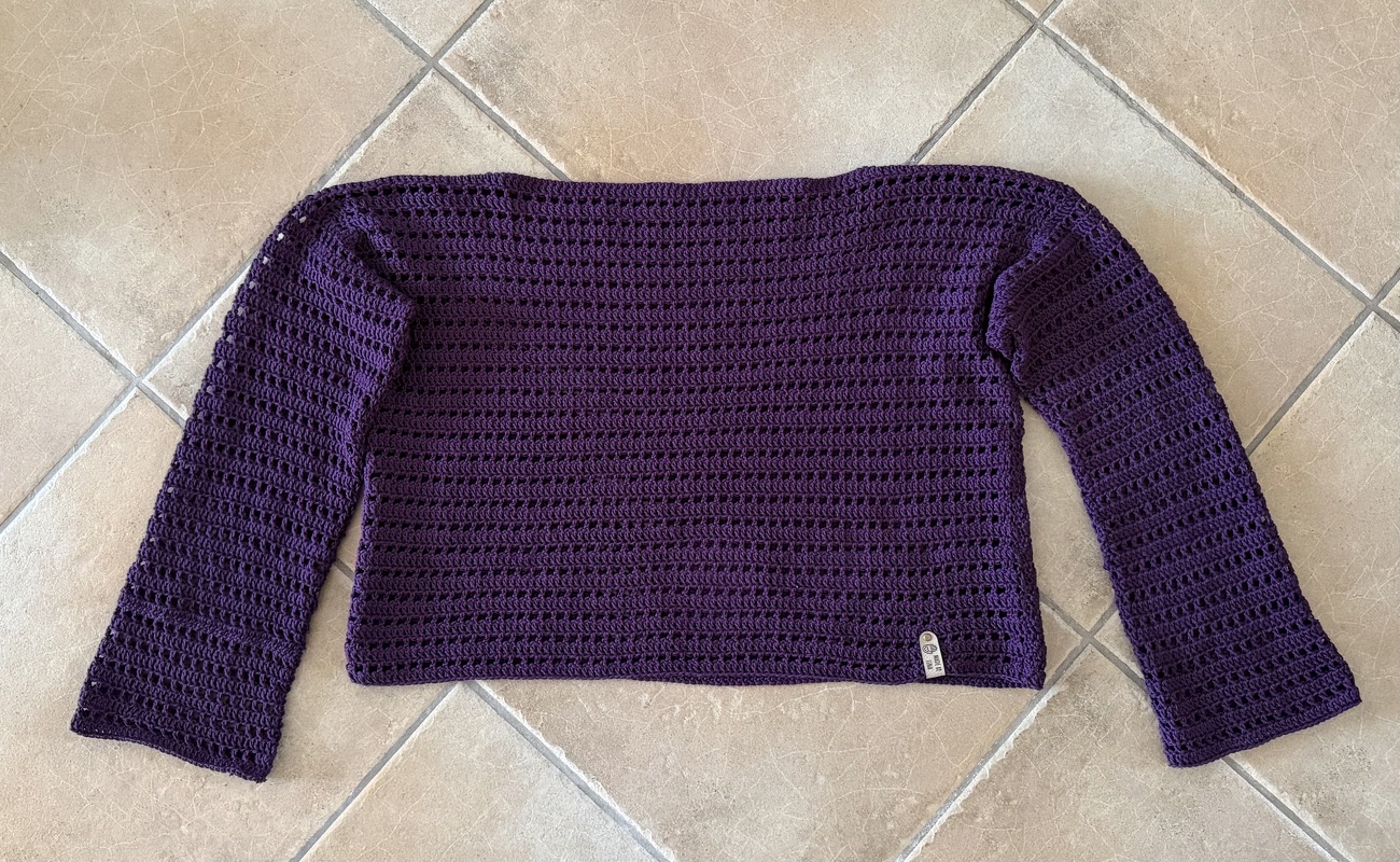 Pullover Strandliebe häkeln Häkelpullover